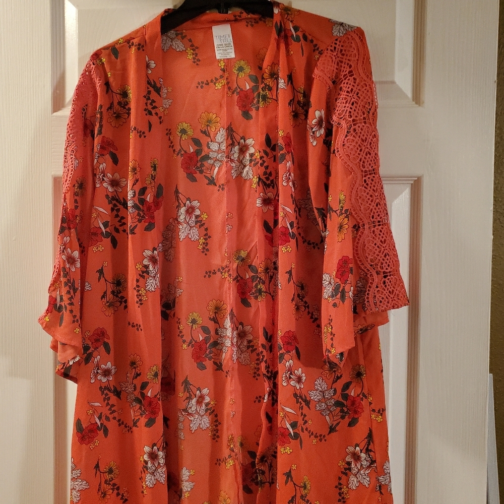 Floral cardigan